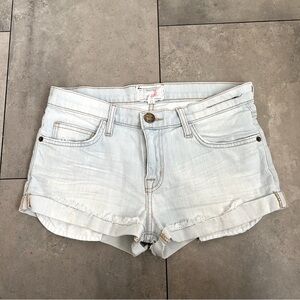 Current/elliot girlfriend shorts in Sundance wash light wash 0/25